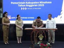 Pemkab Minahasa Hadiri Penyerahan LKPD Unaudited TA 2025 di BPK Sulut
